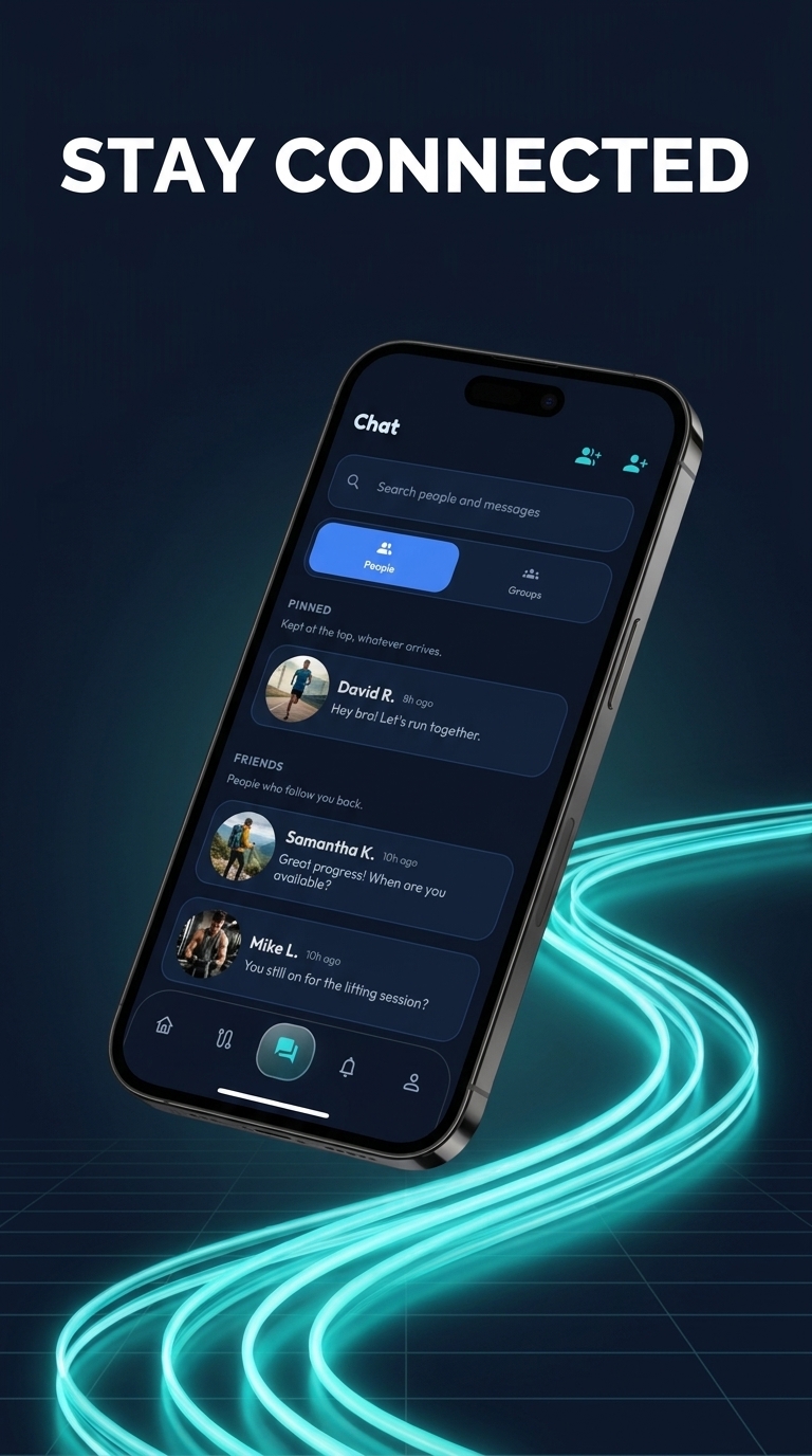 Stay Connected Workout Chat